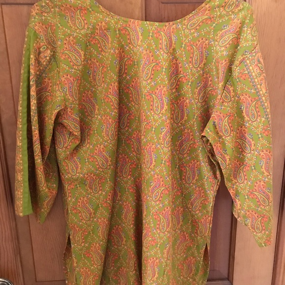 Paisley Saree Tunic - Picture 5 of 5
